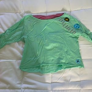 Disney lilo and stitch Scrump cosplay 3/4 sleeve